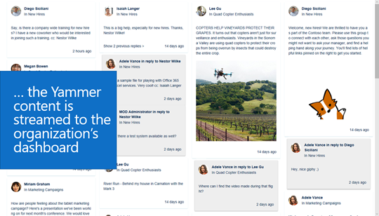 Yammer Wall App presentation